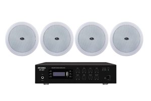 Hệ thống âm thanh thông báo 100m2