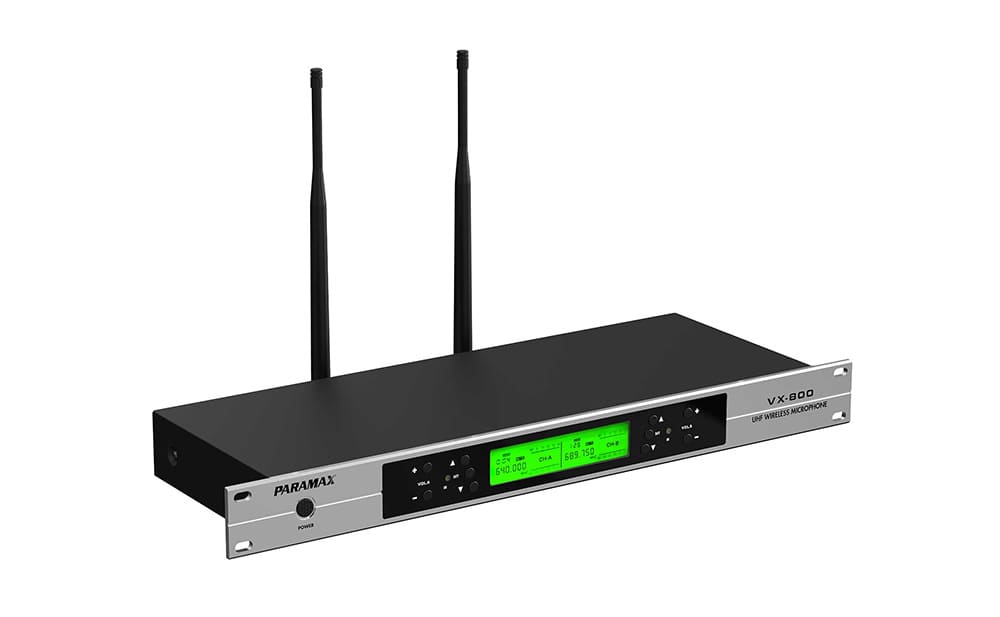 Paramax VX-800 hỗ trợ lên tới 2 x 100 kênh