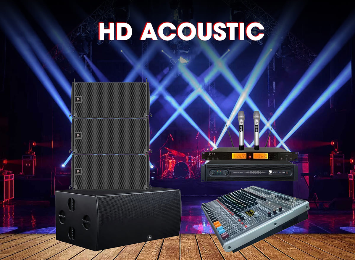HD Acoustic - Giải pháp âm thanh hoàn hảo cho các hội trường vừa và lớn với mức giá phải chăng