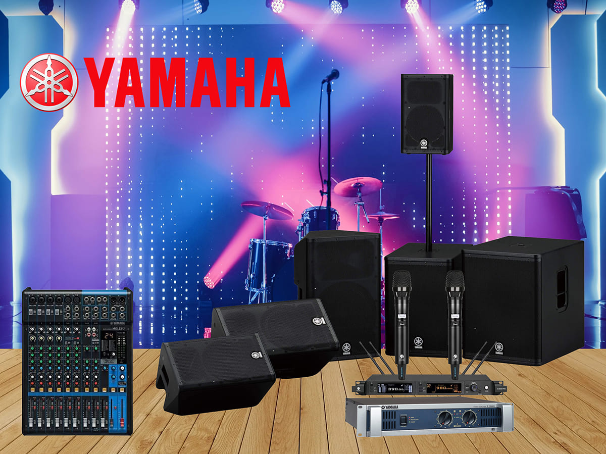 Yamaha - Thương hiệu âm thanh hội trường uy tín đáng tin cậy được nhiều người sử dụng