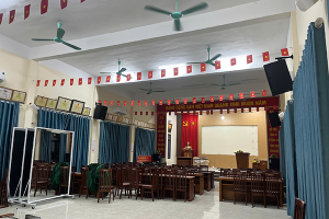Dự án âm thanh hội trường Nhà văn hóa xã Thạch Thán - Quốc Oai