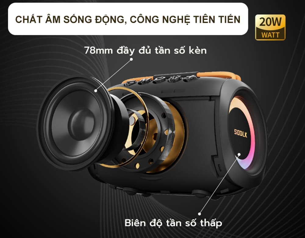 Chất âm sống động với công nghệ mới